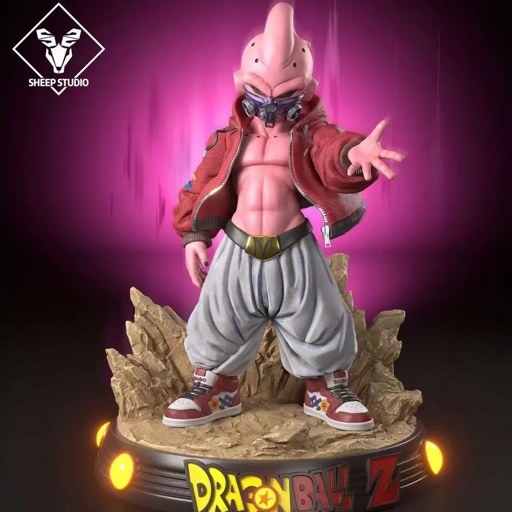 Majin Buu with LED - Dragon Ball Resin Statue - Sheep Studio