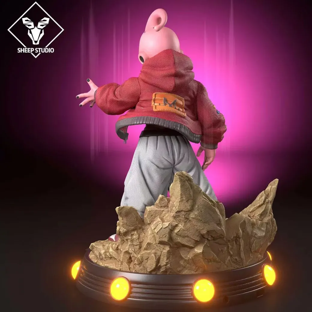 Majin Buu with LED - Dragon Ball Resin Statue - Sheep Studio