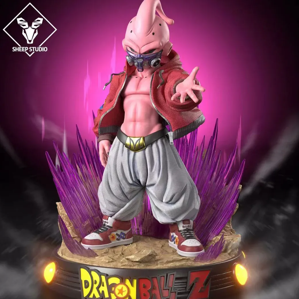 Majin Buu with LED - Dragon Ball Resin Statue - Sheep Studio