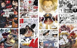Manga Folding Screen - ONE PIECE - Black Studios