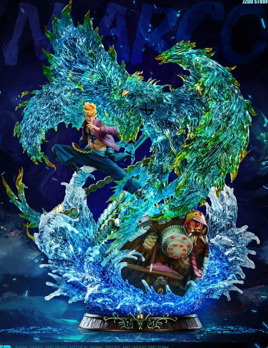 Marco the Phoenix with LED - ONE PIECE Resin Statue - ZZDD Studios