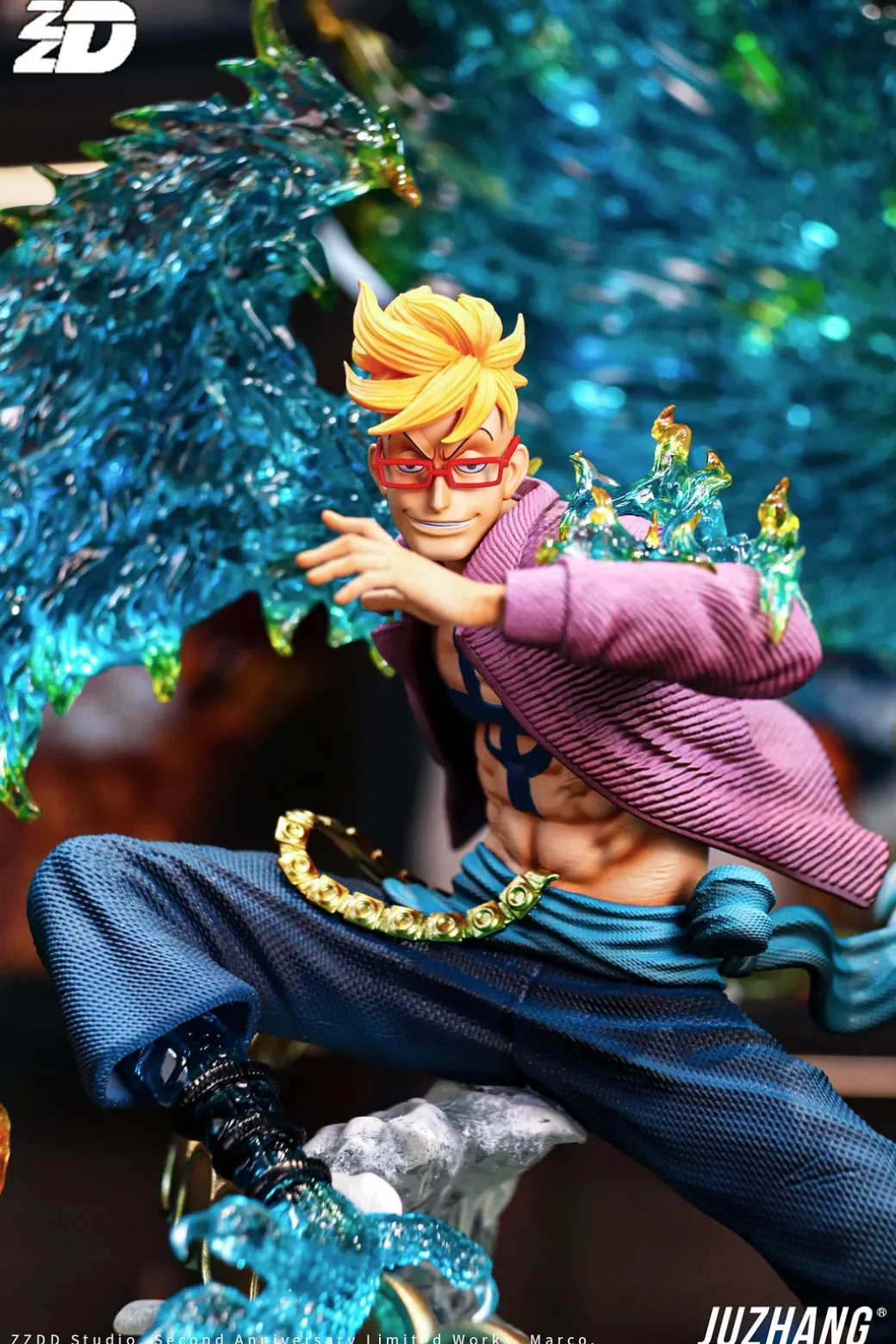 Marco the Phoenix with LED - ONE PIECE Resin Statue - ZZDD Studios