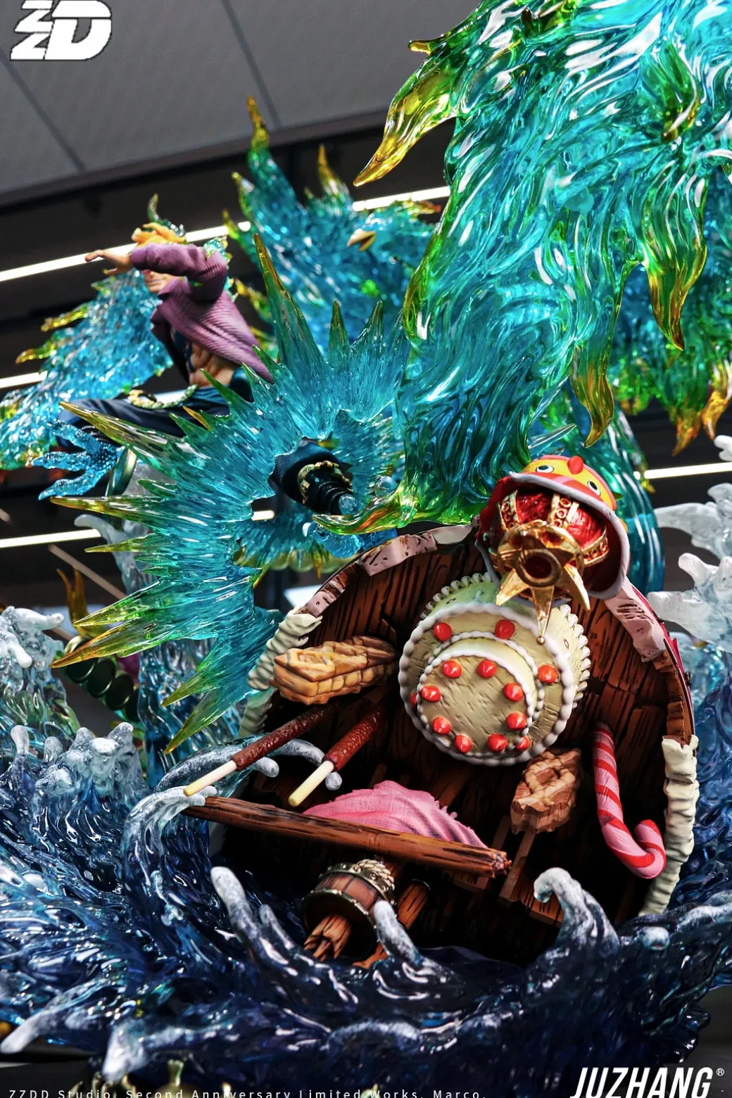 Marco the Phoenix with LED - ONE PIECE Resin Statue - ZZDD Studios