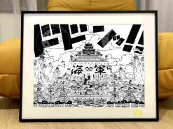 Marine Headquarters Decorative Painting - ONE PIECE - Xingkong Studio