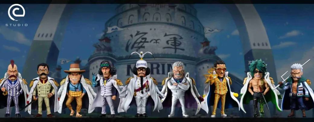 Marine Vice Admiral Tokikake - ONE PIECE Statue - C-Studios