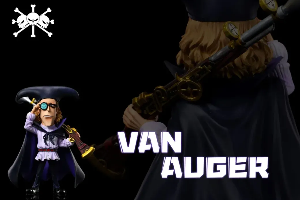 Marineford Blackbeard Pirates Van Augur - ONE PIECE Resin Statue - A Plus Studios