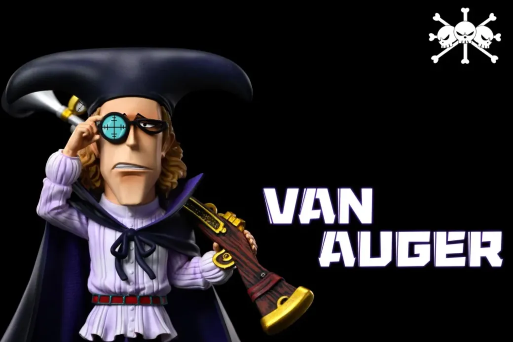 Marineford Blackbeard Pirates Van Augur - ONE PIECE Resin Statue - A Plus Studios