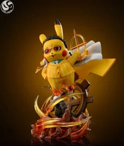 Marines Admirals Akainu & Kizaru & Kuzan Cosplay Pikachu - ONE PIECE Pokemon Resin Statue - ST Studio