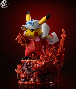 Marines Admirals Akainu & Kizaru & Kuzan Cosplay Pikachu - ONE PIECE Pokemon Resin Statue - ST Studio