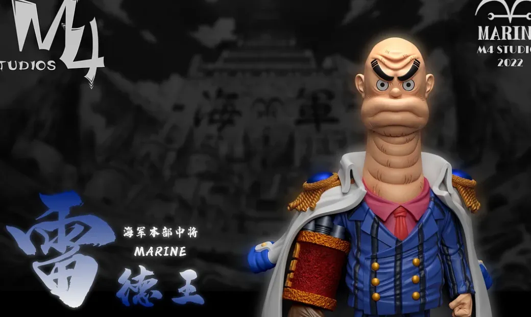 Marines Character Series 044 Red King - ONE PIECE Resin Statue - M4 Studios