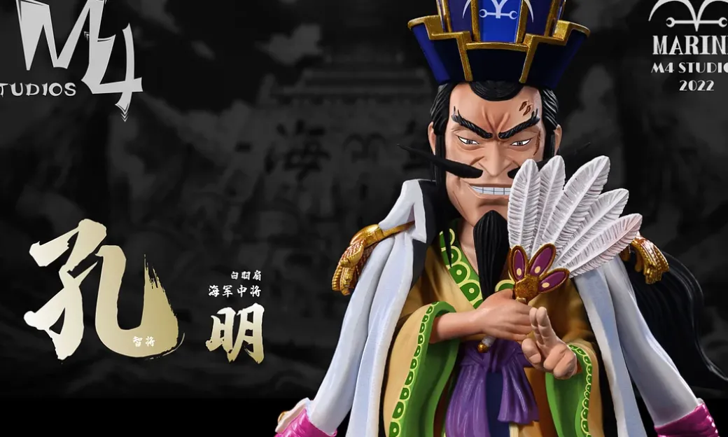 Marines Character Series 022 Komei - ONE PIECE Resin Statue - M4 Studios