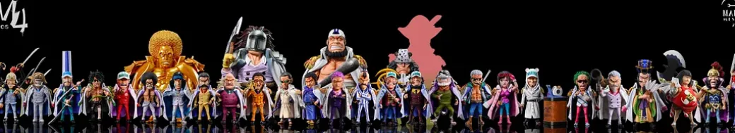 Marines Character Series 022 Komei - ONE PIECE Resin Statue - M4 Studios