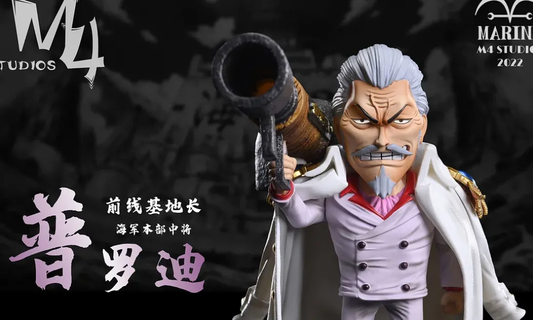 Marines Character Series 021 Marine Vice Admiral Prodi - ONE PIECE Resin Statue - M4 Studios