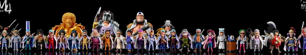 Marines Character Series 021 Marine Vice Admiral Prodi - ONE PIECE Resin Statue - M4 Studios