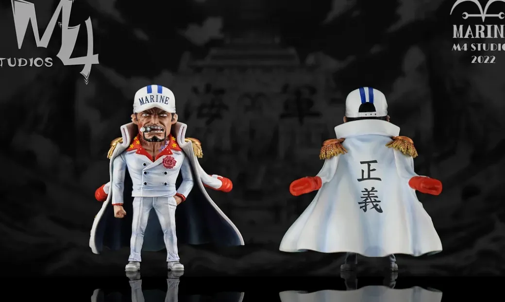 Marines Character Series 028 Fleet Admiral Akainu/ Sakazuki - ONE PIECE Resin Statue - M4 Studios
