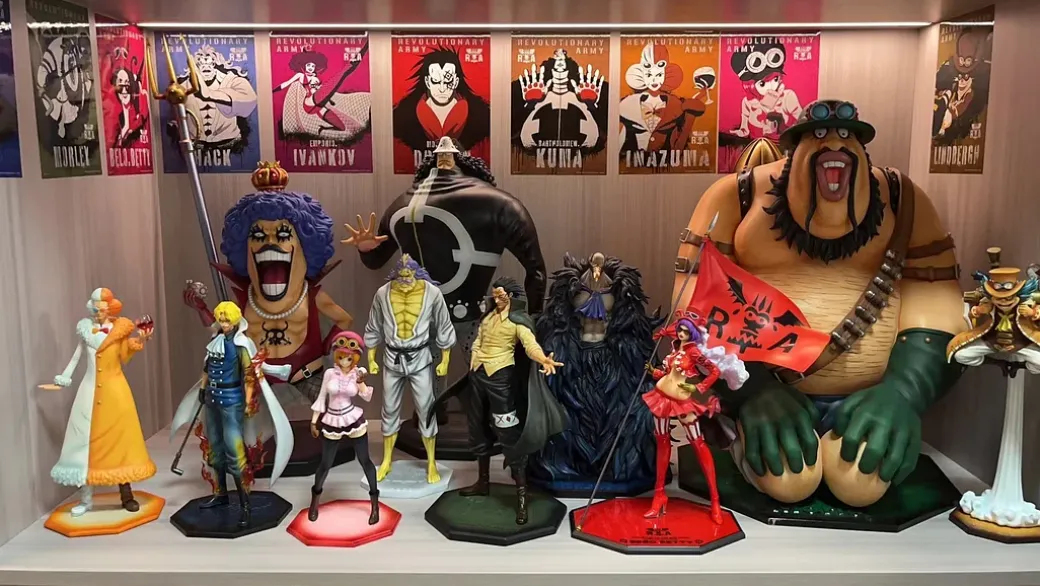 Marines Ryokugyu & Revolutionary Army Lindbergh & Revolutionary Army Hack - ONE PIECE Resin Statue - XinShiJi Studio