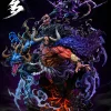 MAX Scale Four Emperors Kaido with LED - ONE PIECE Resin Statue - GTR-Studio