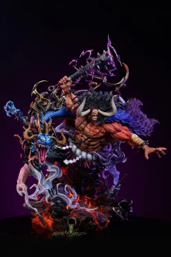 MAX Scale Four Emperors Kaido with LED - ONE PIECE Resin Statue - GTR-Studio