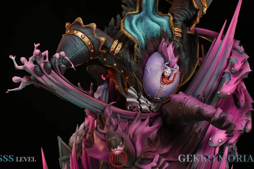 Max Scale Gecko Moria - ONE PIECE Resin Statue - Initial Aspiration Studio