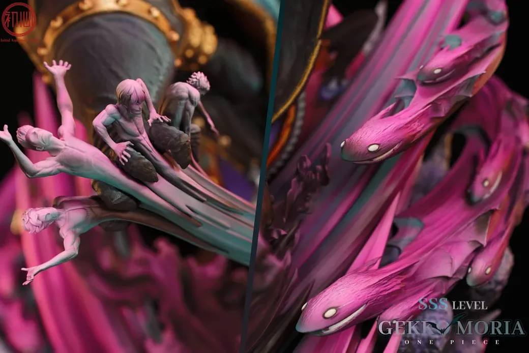 Max Scale Gecko Moria - ONE PIECE Resin Statue - Initial Aspiration Studio