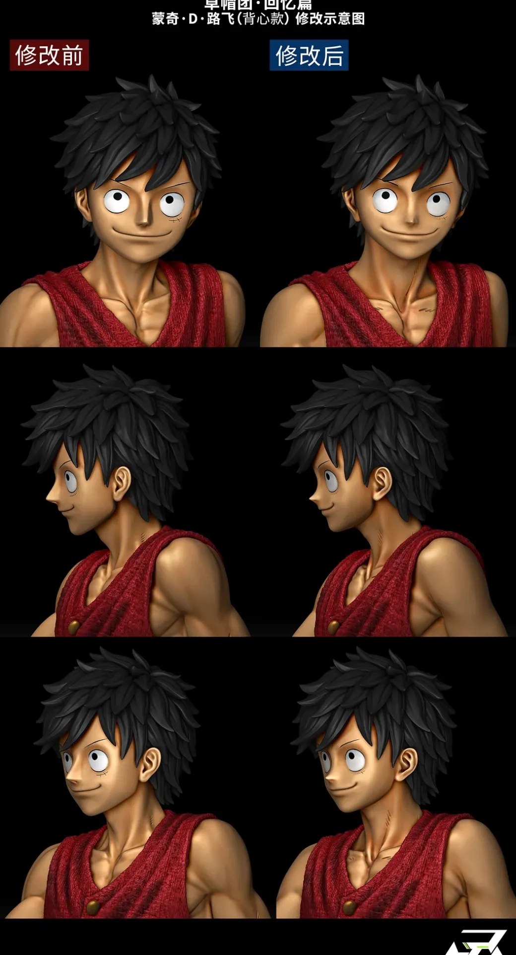 MAX Scale Remember Series Monkey D. Luffy - ONE PIECE Resin Statue - GTR-Studio