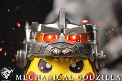 Mecha Godzilla Cosplay Pikachu - Pokemon Resin Statue - HARD SHELL Studios