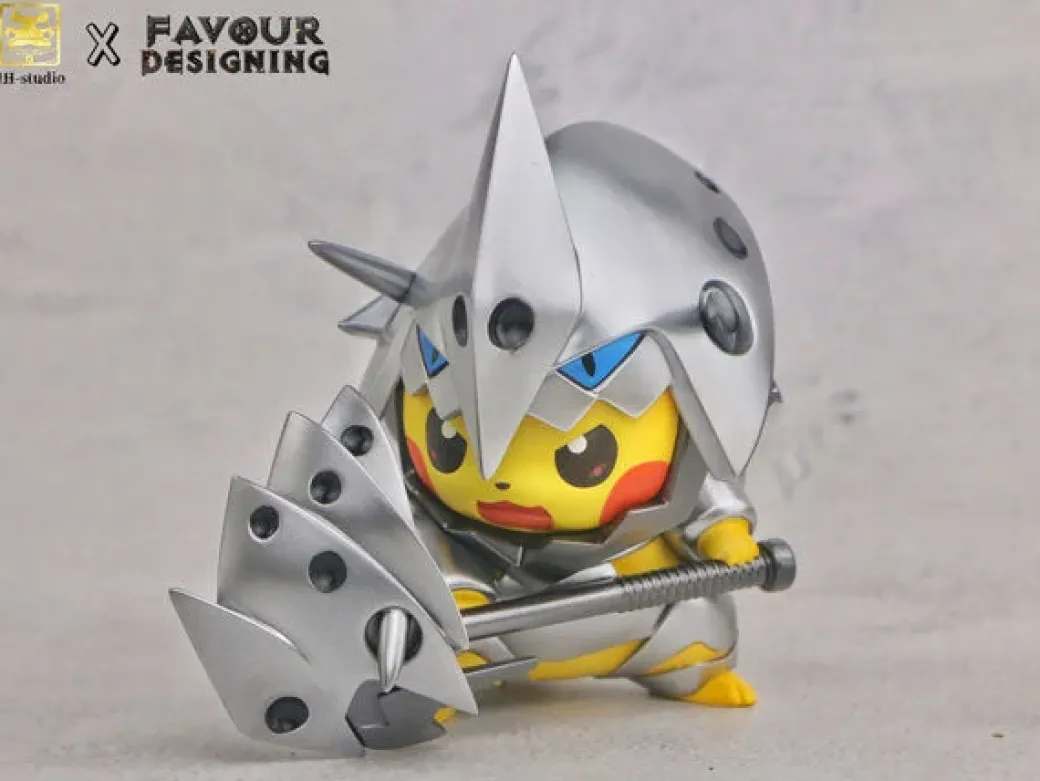 Mega Aggron Cosplay Pikachu - Pokemon Resin Statue - IH-Studio