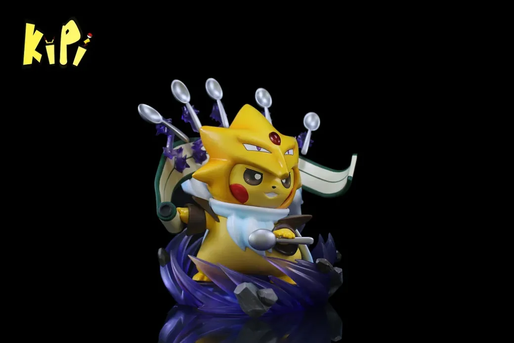 Mega Alakazam Cosplay Pikachu with LED - Pokemon Statue - Kipi Studio