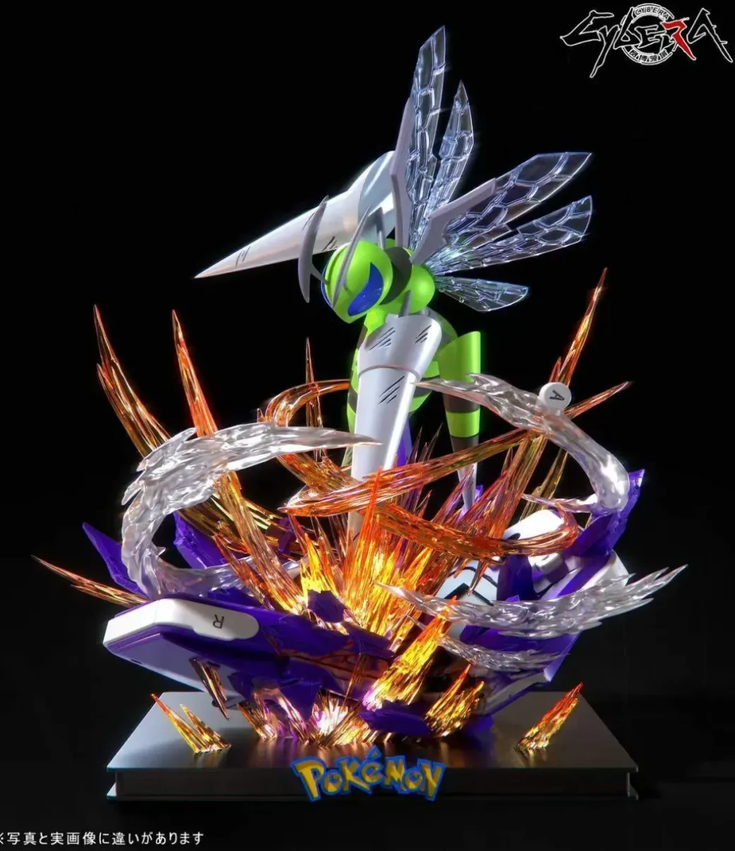 Mega Beedrill with LED - Pokemon Resin Statue - Cybera-Studios