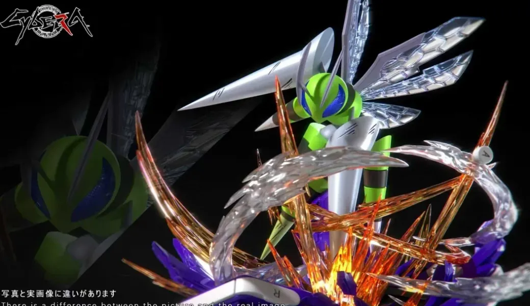 Mega Beedrill with LED - Pokemon Resin Statue - Cybera-Studios