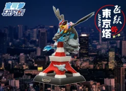 Mega charizard & Pikachu Leap Series Tokyo Tower - Pokemon Resin Statue - PL Studios
