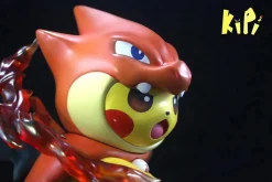 Mega Charizard Y Cosplay Pikachu - Pokemon Statue - Kipi Studio