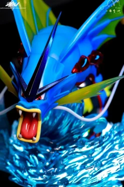 Mega Gyarados - Pokemon Resin Statue - HuangJinCheng Studio