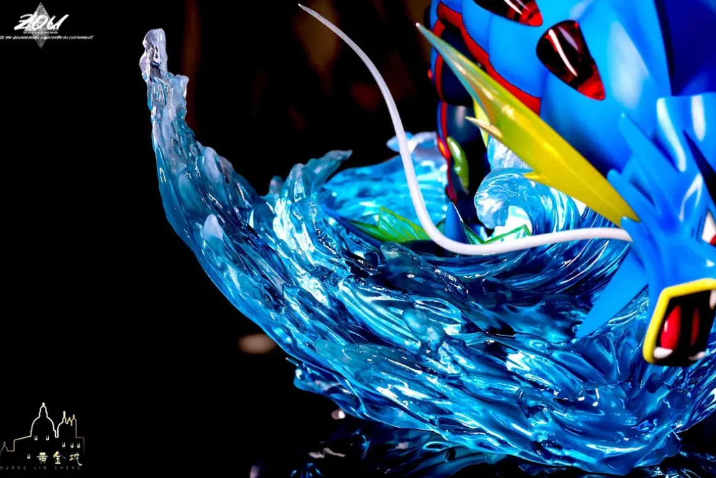 Mega Gyarados - Pokemon Resin Statue - HuangJinCheng Studio