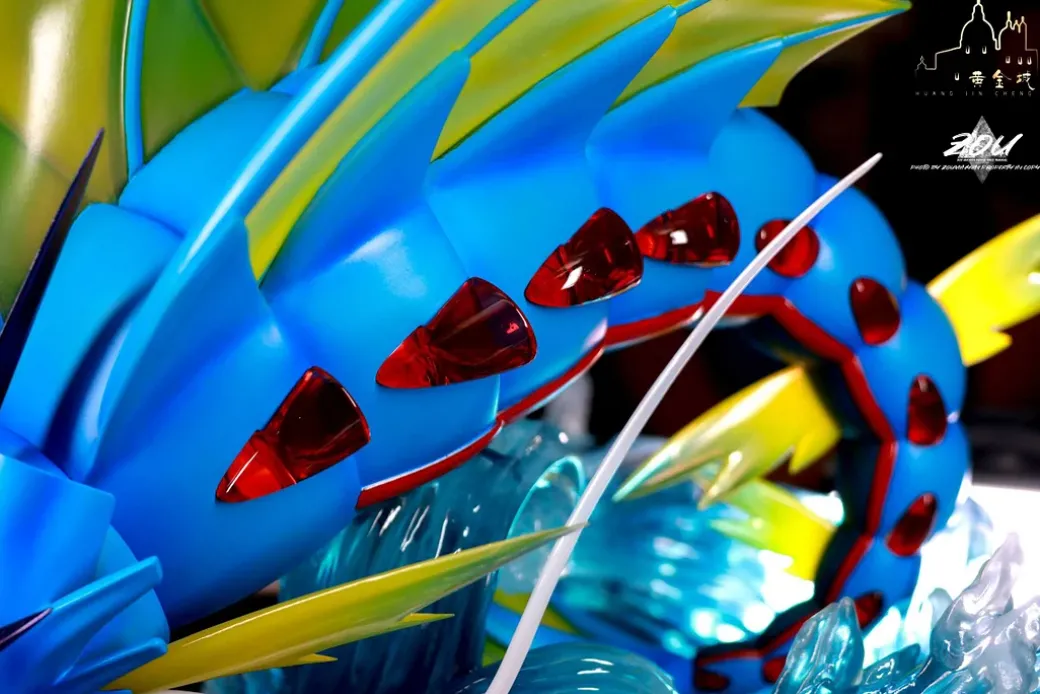 Mega Gyarados - Pokemon Resin Statue - HuangJinCheng Studio