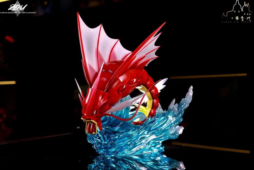 Mega Gyarados - Pokemon Resin Statue - HuangJinCheng Studio