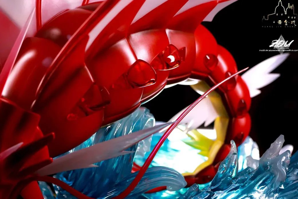 Mega Gyarados - Pokemon Resin Statue - HuangJinCheng Studio
