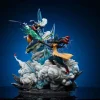 Mega Lucario vs Garchomp - Pokemon Resin Statue - 3L Studio