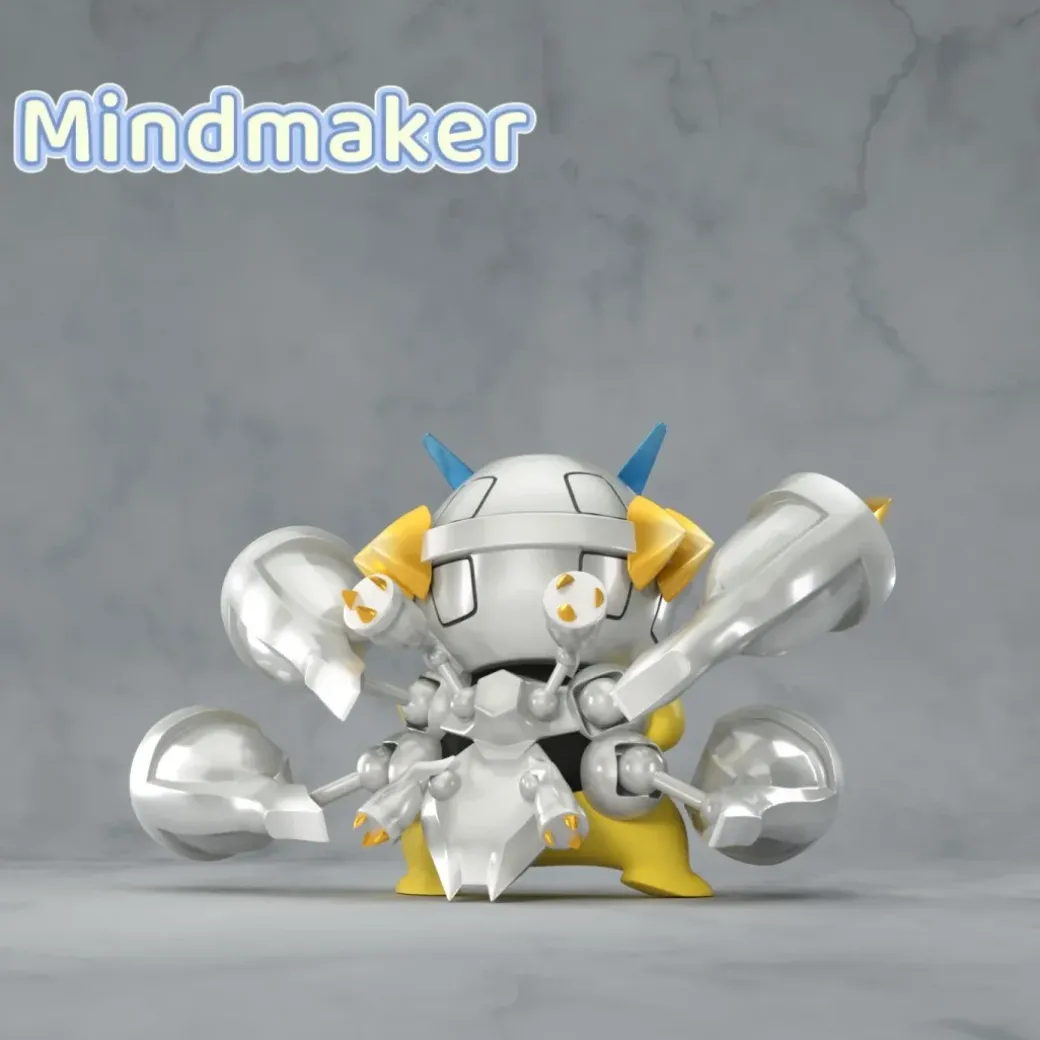 Mega Metagross Cosplay Pikachu - Pokemon Resin Statue - MindMaker Studio