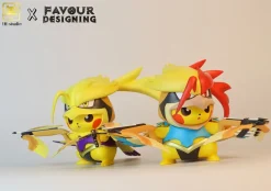Mega Pidgeot Cosplay Pikachu - Pokemon Resin Statue - IH-Studio