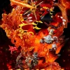 Mega Primal Groudon with LED - Pokemon Resin Statue - Crescent-Studios