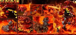 Mega Primal Groudon with LED - Pokemon Resin Statue - Crescent-Studios