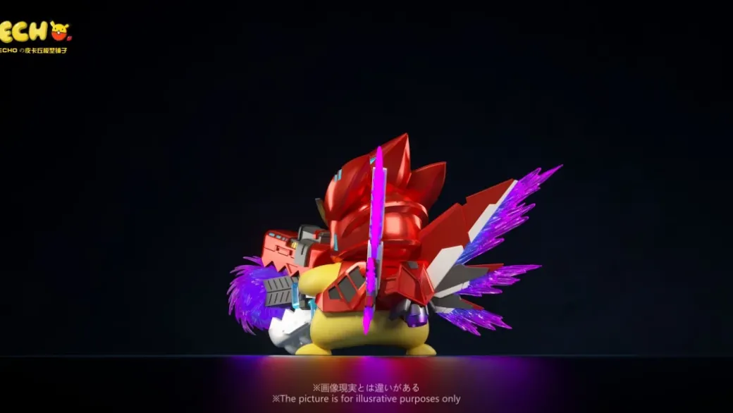 Mega Scizor Cosplay Pikachu - Pokemon Resin Statue - ECHO_Studio