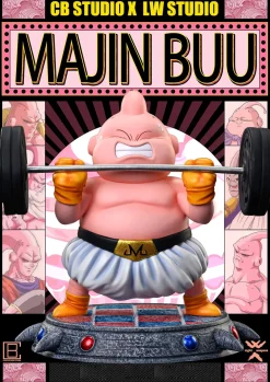 Mega SD Scale Gym Series 008 Majin Buu - Dragon Ball Resin Statue - Cousin Brother Studio