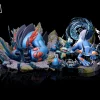 Mega Swampert & Swampert Pokeball & Mudkip Pokeball - Pokemon Resin Statue - MiKo Studio