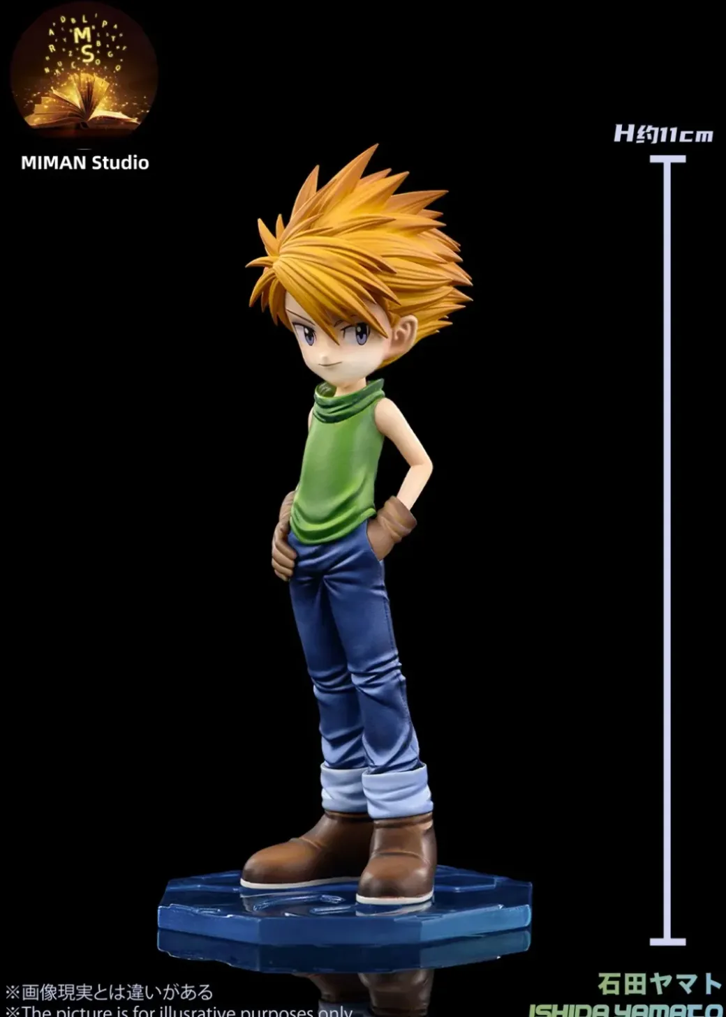 Megahouse Scale Matt Ishida & Gabumon - Digimon Resin Statue - MIMAN Studios