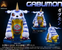 Megahouse Scale Matt Ishida & Gabumon - Digimon Resin Statue - MIMAN Studios