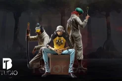 Members of Heart Pirates Shachi & Penguin - ONE PIECE Resin Statue - BT Studios