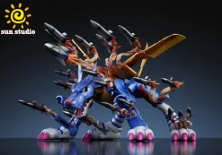 MetalGarurumon - Digimon Statue - sun Studio