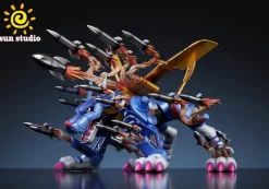 MetalGarurumon - Digimon Statue - sun Studio
